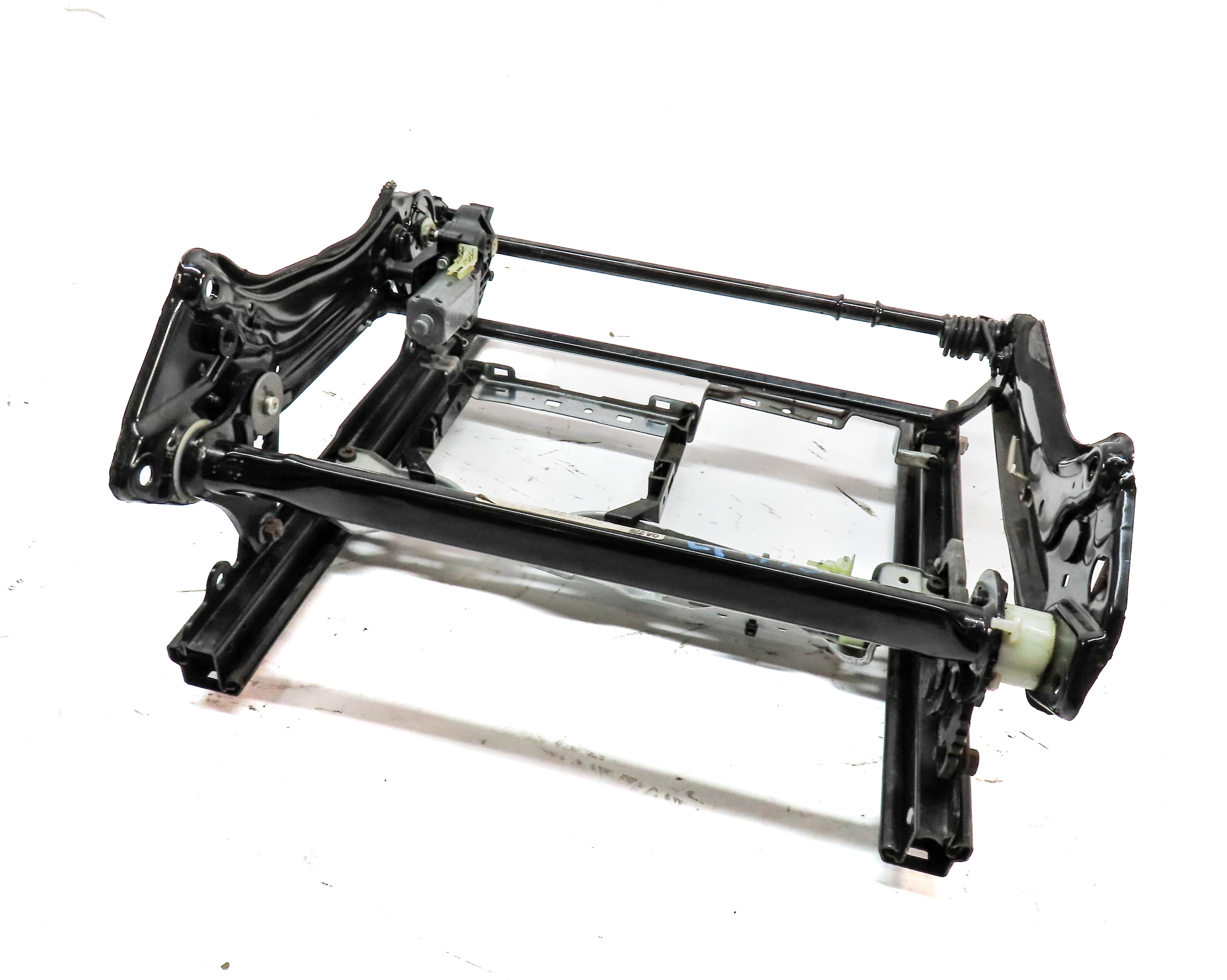 08-14 MERCEDES C-CLASS (W204) SEDAN LEFT DRIVER MEMORY SEAT TRACK w/ MOTORS — exact item pictured